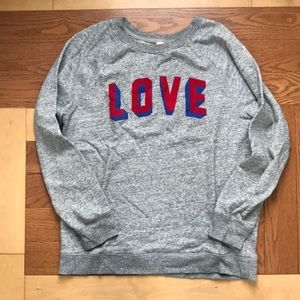 LOVE sweatshirt